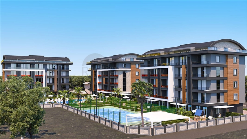 Modern Style - Payment plan -Under construction project in Oba / Alanya 