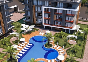 Modern Style - Payment plan -Under construction project in Oba / Alanya 