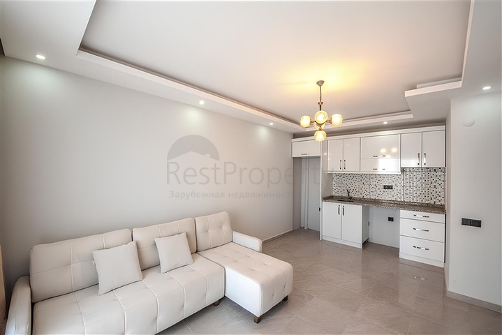 1+1 Apartment in Konakli, 400 m from the Beach — Green Complex