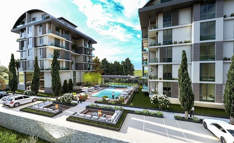 Invest Now - Modern Life style - Under construction Project in Kargicak / Alanya 