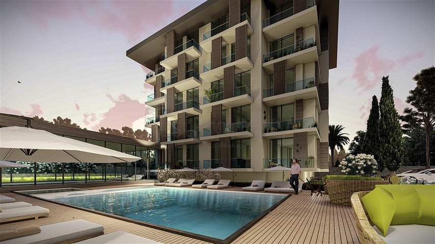 Invest Now - Modern Life style - Under construction Project in Kargicak / Alanya 