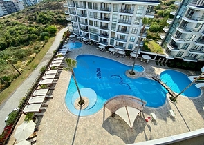 Well managed Complex - 3 bedroom apt - in Kestel / Alanya 