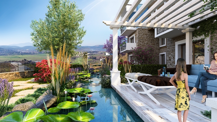 An investment project surrounded by nature