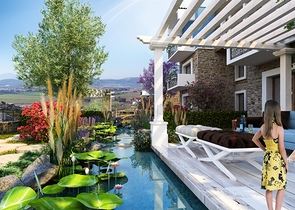 An investment project surrounded by nature