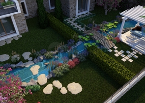 An investment project surrounded by nature