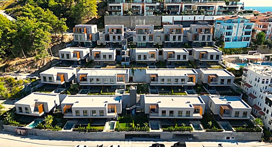 A unique project of a complex of villas for citizenship in Konakli