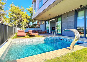 A unique project of a complex of villas for citizenship in Konakli