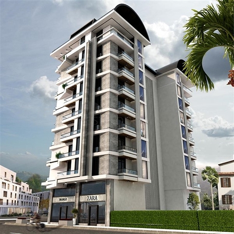 invest now - under construction project - Mahmutlar / Alanya 