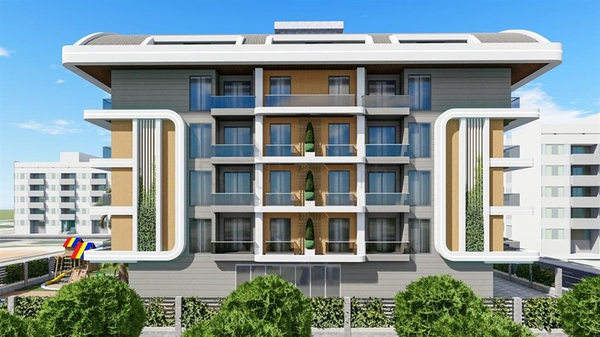 New project in the center of Alanya, 350 m from the sea 