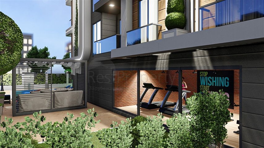 New project in the center of Alanya, 350 m from the sea 