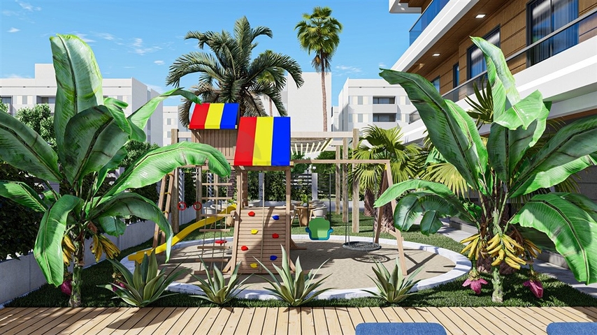 New project in the center of Alanya, 350 m from the sea 