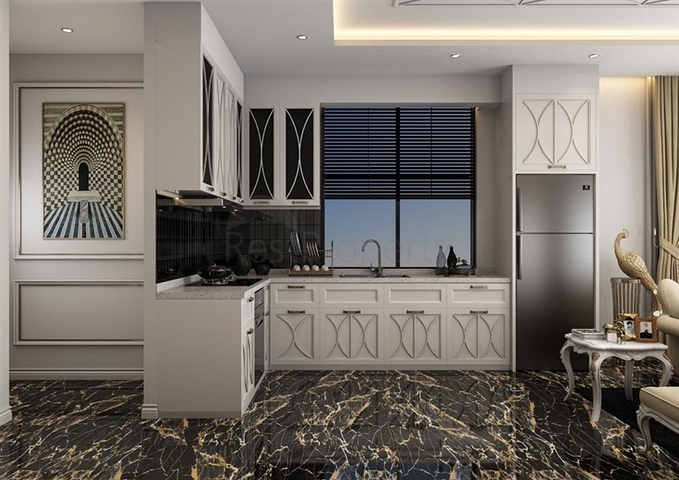 New project in the center of Alanya, 350 m from the sea 