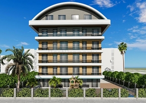 New project in the center of Alanya, 350 m from the sea 