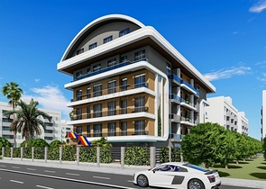 New project in the center of Alanya, 350 m from the sea 