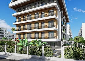 New project in the center of Alanya, 350 m from the sea 