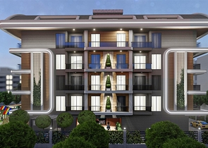 New project in the center of Alanya, 350 m from the sea 