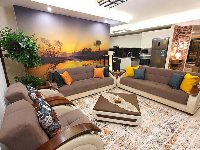 2+1 apartment with sea view in Cikcilli area