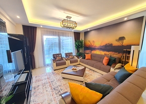 2+1 apartment with sea view in Cikcilli area