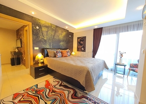 2+1 apartment with sea view in Cikcilli area