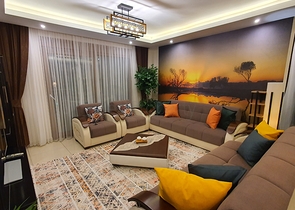 2+1 apartment with sea view in Cikcilli area