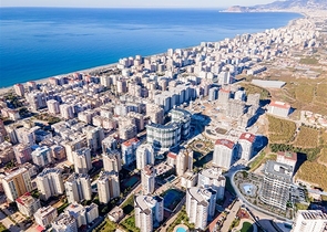 1+1 apartment in a premium class complex under construction in Mahmutlar district