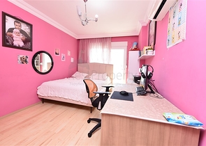 3+1 apartment near the sea in the center of Alanya