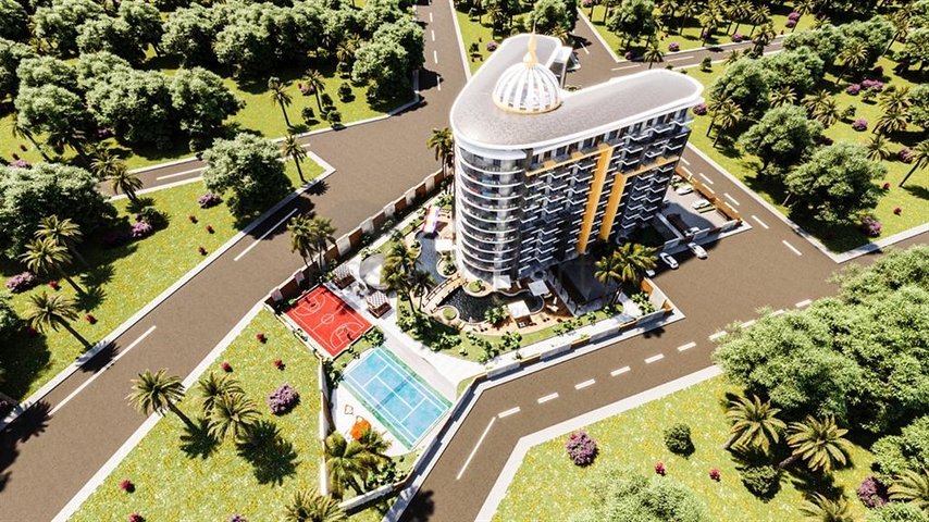 New project with hotel infrastructure in Gazipasa