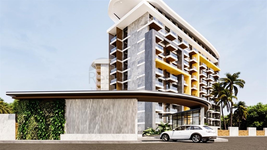 New project with hotel infrastructure in Gazipasa