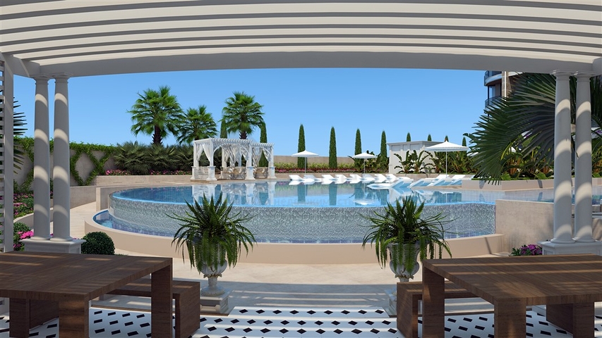 New premium class complex in Tosmur district