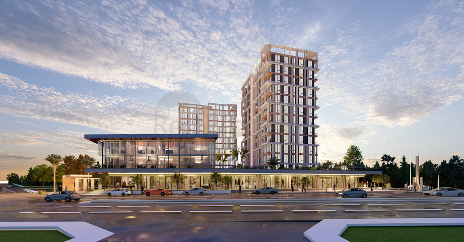 An investment project at the excavation stage in the Sanjaktepe area