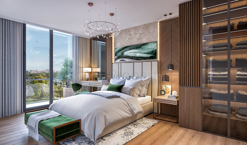 An investment project at the excavation stage in the Sanjaktepe area