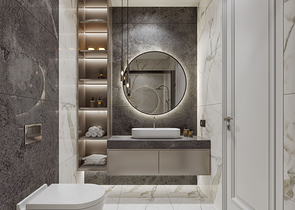 An investment project at the excavation stage in the Sanjaktepe area