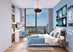 An investment project at the excavation stage in the Sanjaktepe area