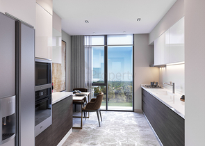 An investment project at the excavation stage in the Sanjaktepe area