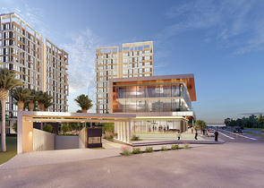 An investment project at the excavation stage in the Sanjaktepe area