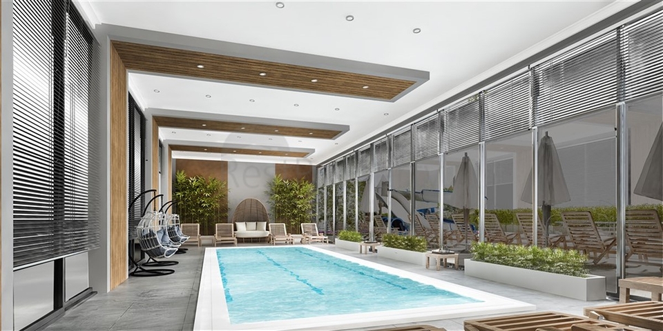 Furnished 1+1 apartment in the new Avsallara complex