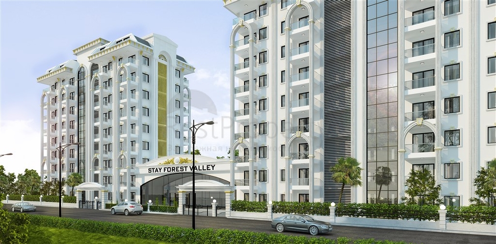 Furnished 1+1 apartment in the new Avsallara complex