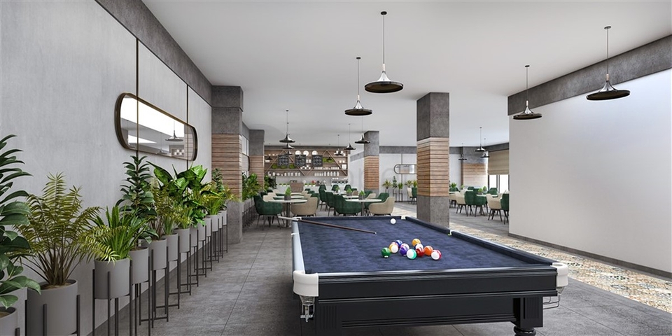 Furnished 1+1 apartment in the new Avsallara complex