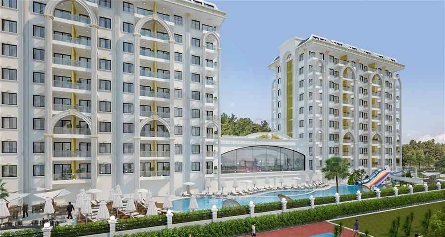 Furnished 1+1 apartment in the new Avsallara complex