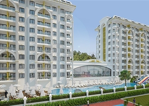 Furnished 1+1 apartment in the new Avsallara complex