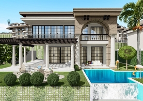 New investment project with sea view in Kargicak district