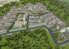 New investment project with sea view in Kargicak district