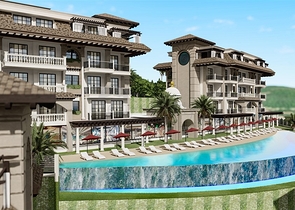 New investment project with sea view in Kargicak district