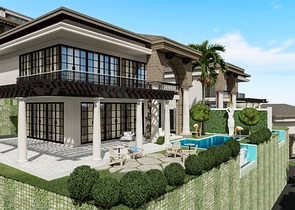 New investment project with sea view in Kargicak district