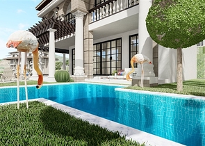 New investment project with sea view in Kargicak district