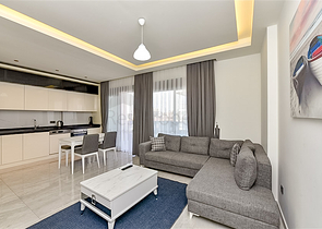 2+1 penthouse for rent in the center of Alanya 2+1 penthouse for rent in the center of Alanya