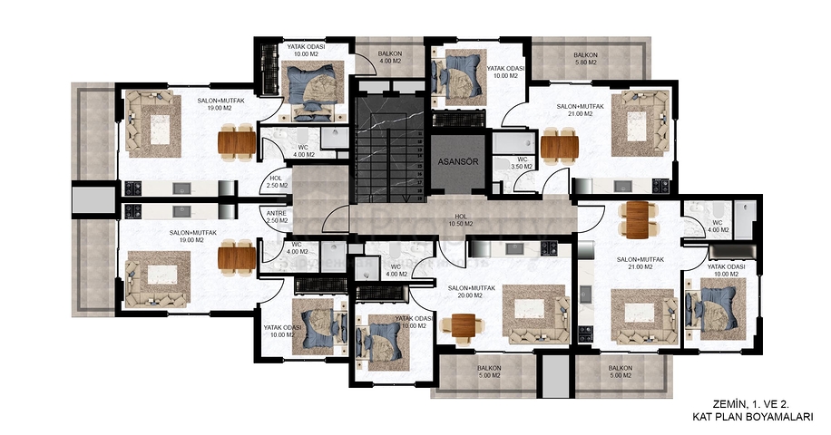Modern boutique complex in Oba
