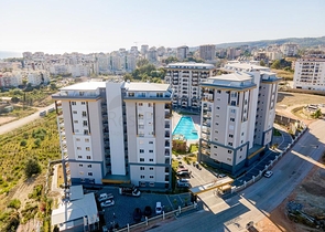 Apartments in a luxury complex in Avsallar
