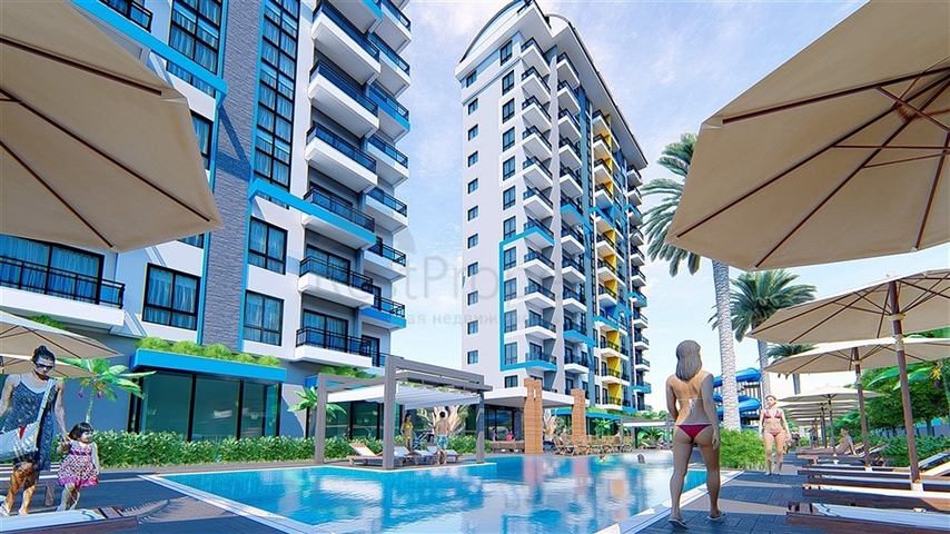 Luxury 1+1 apartment in a new complex