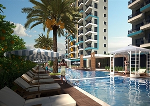 Luxury 1+1 apartment in a new complex